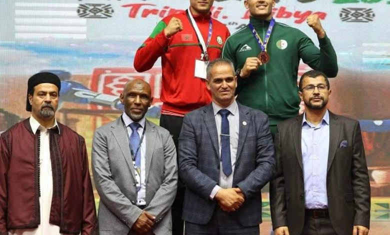 الناظور تحتفي ببطلها.. صهيب أفقير يعود متوجًا من طرابلس(صور)